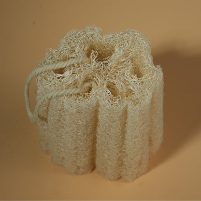 Natural Loofah Sponge – The Ultimate Bathing & Cleaning Wonder(4pcs/bag)